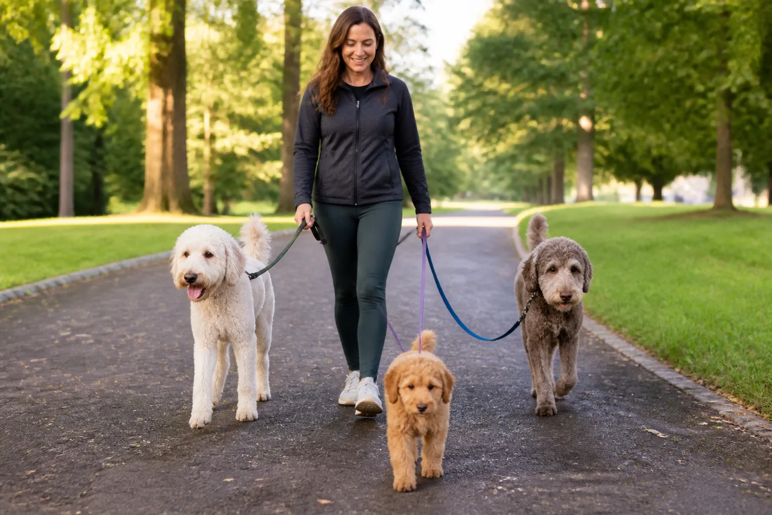 How Much Exercise Does a Labradoodle Need by Age?