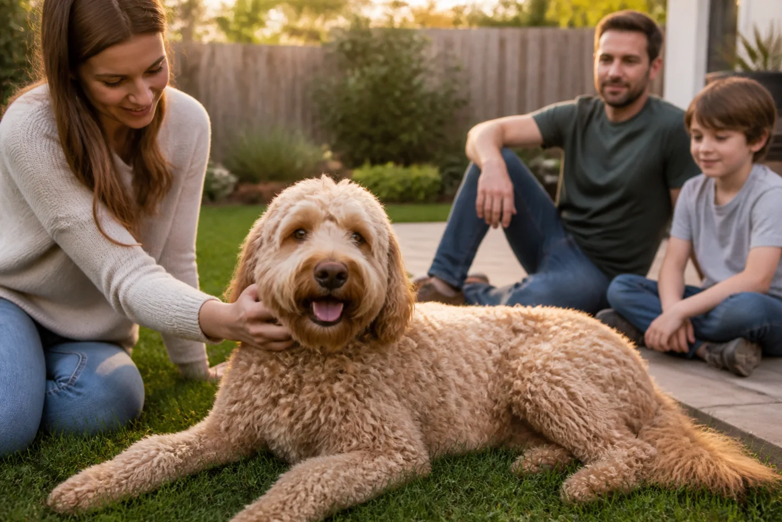 Labradoodle Temperament: Children, Cats, Visitors, and Alone Time