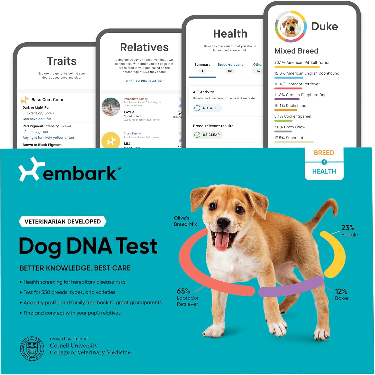 Embark Breed + Health Kit